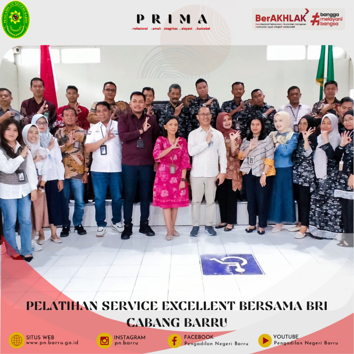 Pelatihan Service Excellent 7 Februari 2025