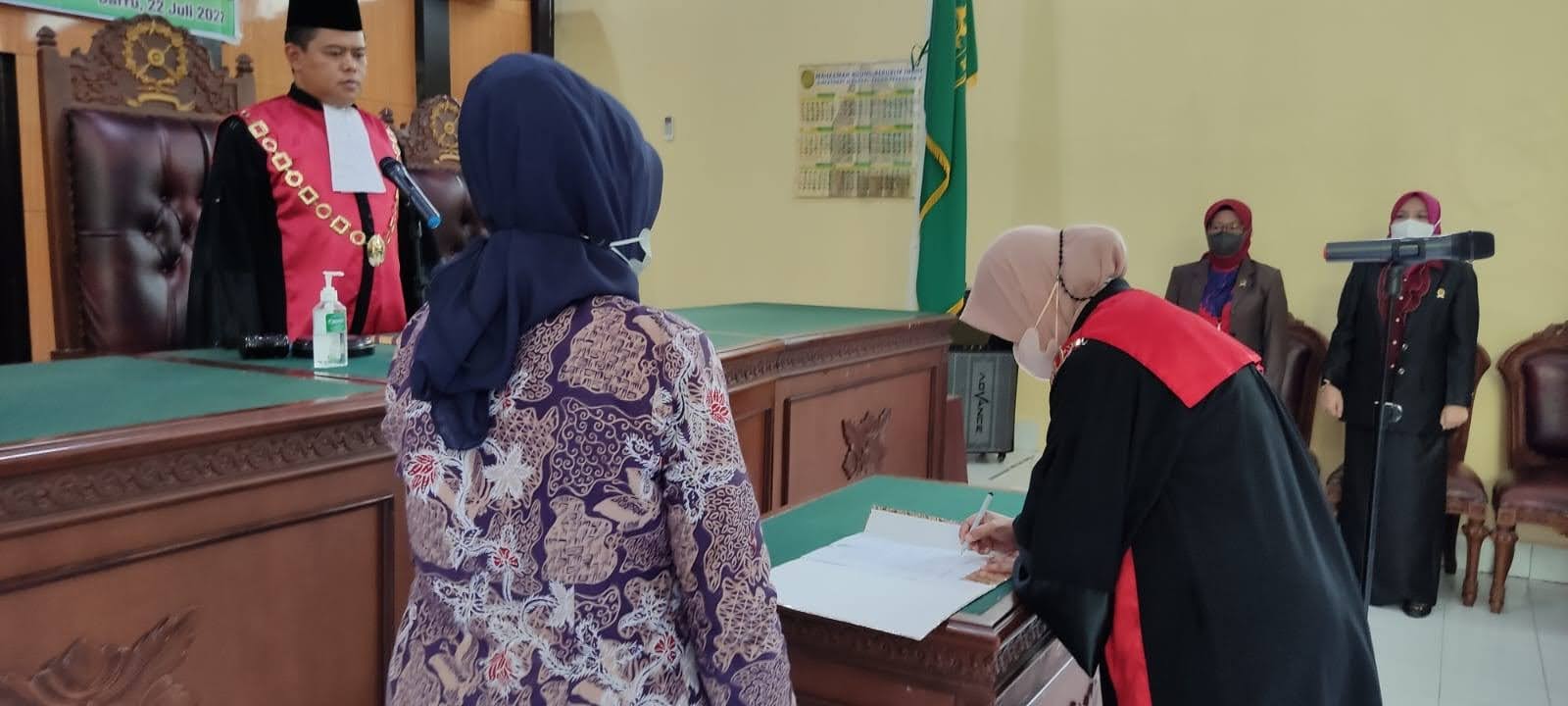 pelantikan nur afiah 2