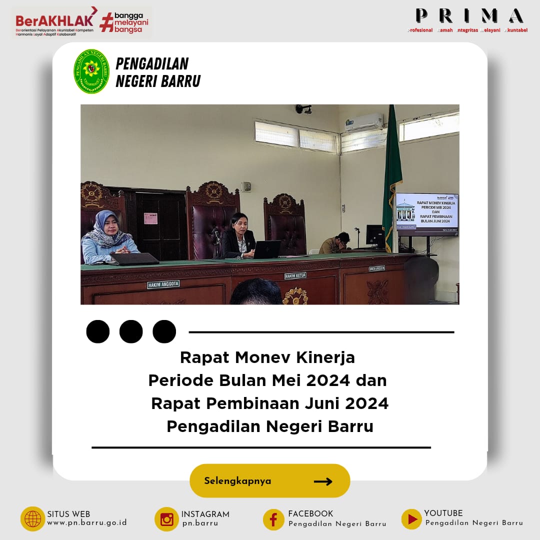 rapat monev mei 2024