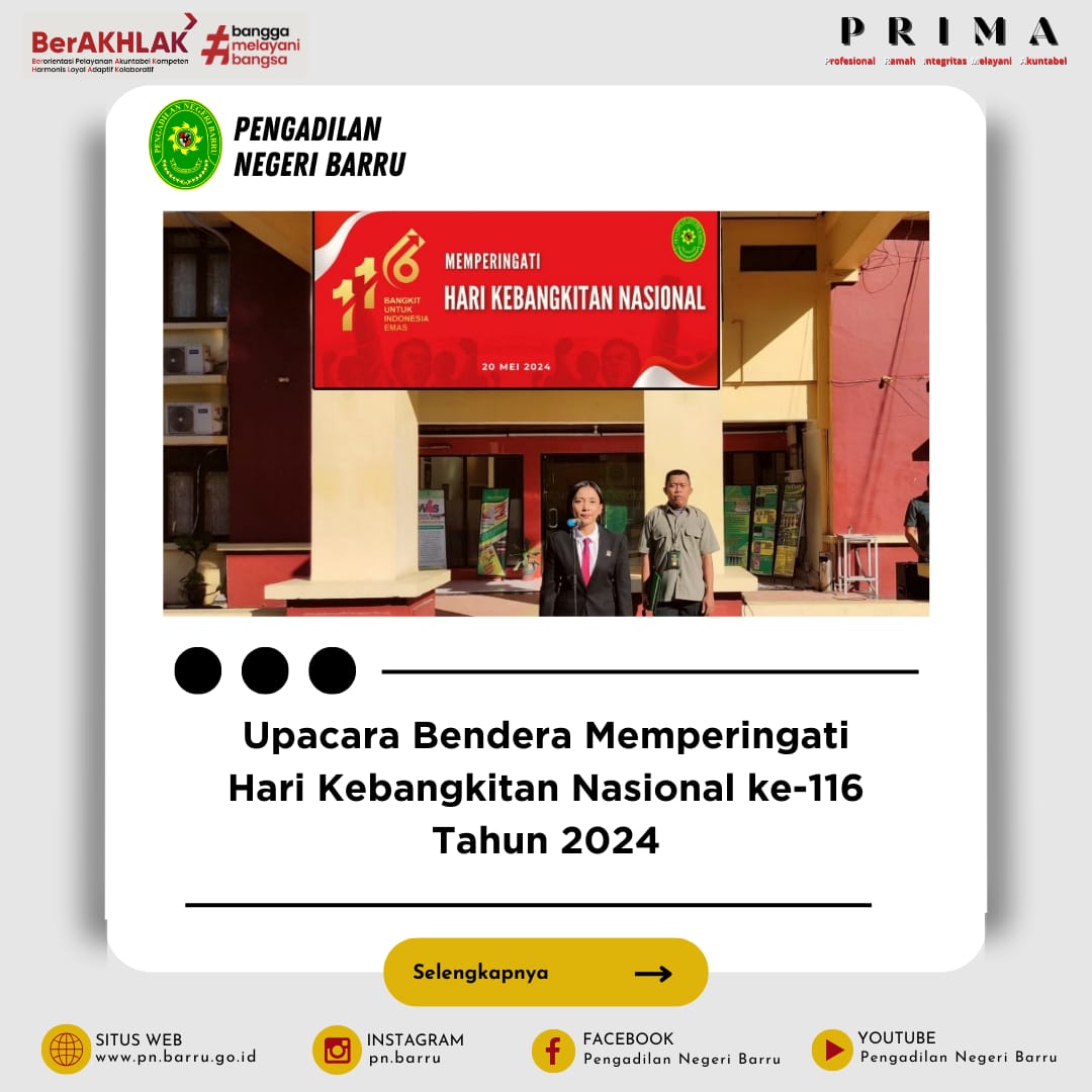 upacara kebangkitan nasional 2024